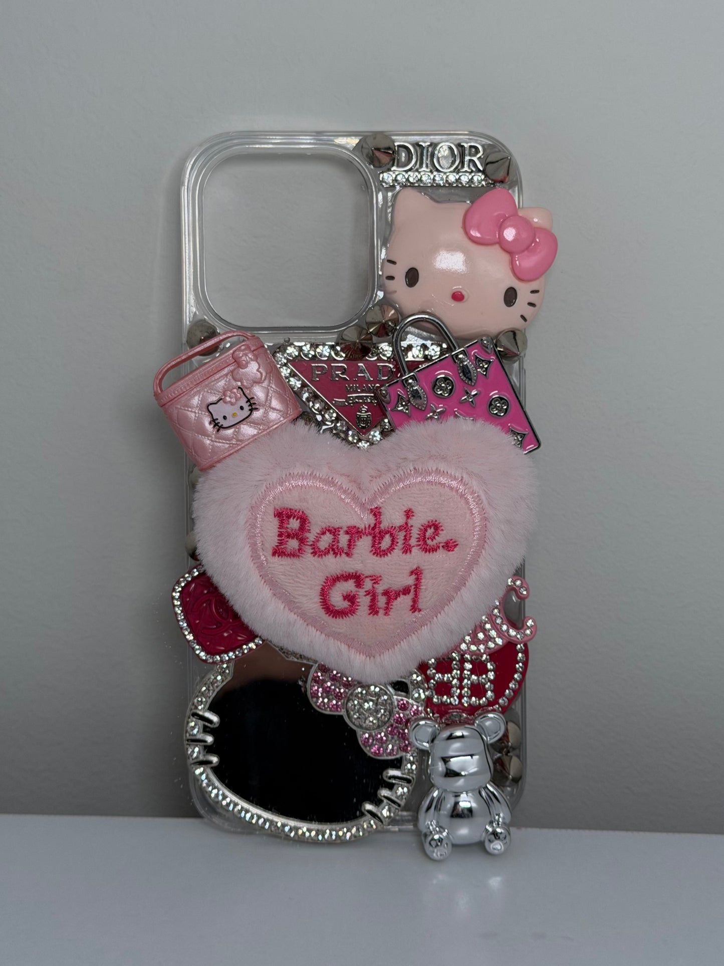 BBGIRL MIRROR PHONE CASE (15pro max)