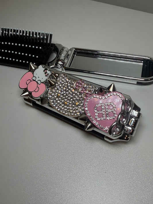 HK POCKET BRUSH/MIRROR