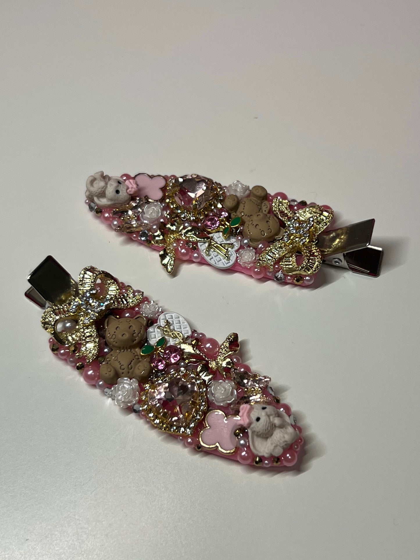 COQUETTE JUMBO CLIPS🧸ྀི⋆˚ 𝜗𝜚˚⋆