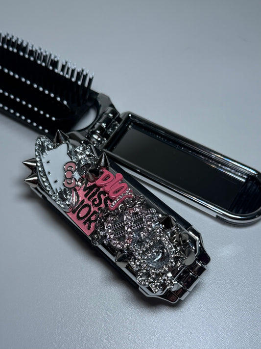 CD POCKET BRUSH/MIRROR