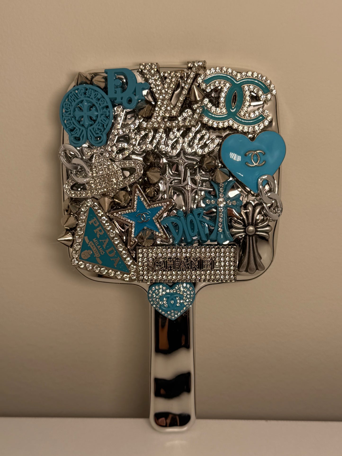 BBY BLUE HAND MIRROR (small)